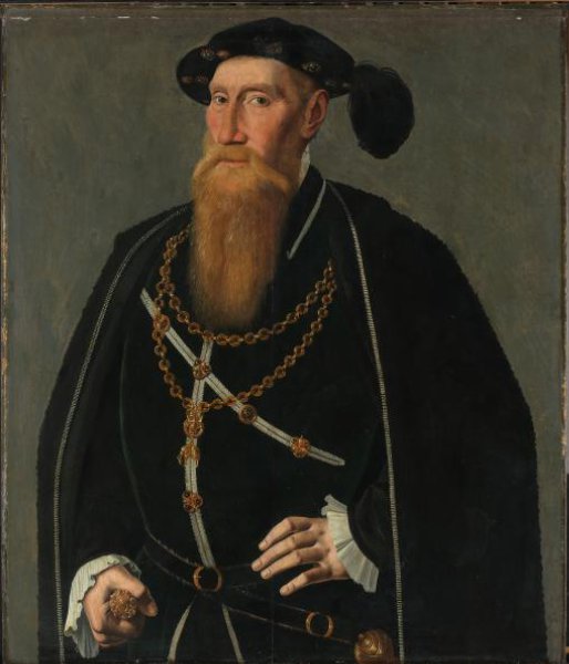 Jan van Scorel, Portrait of Reinoud III of Brederode