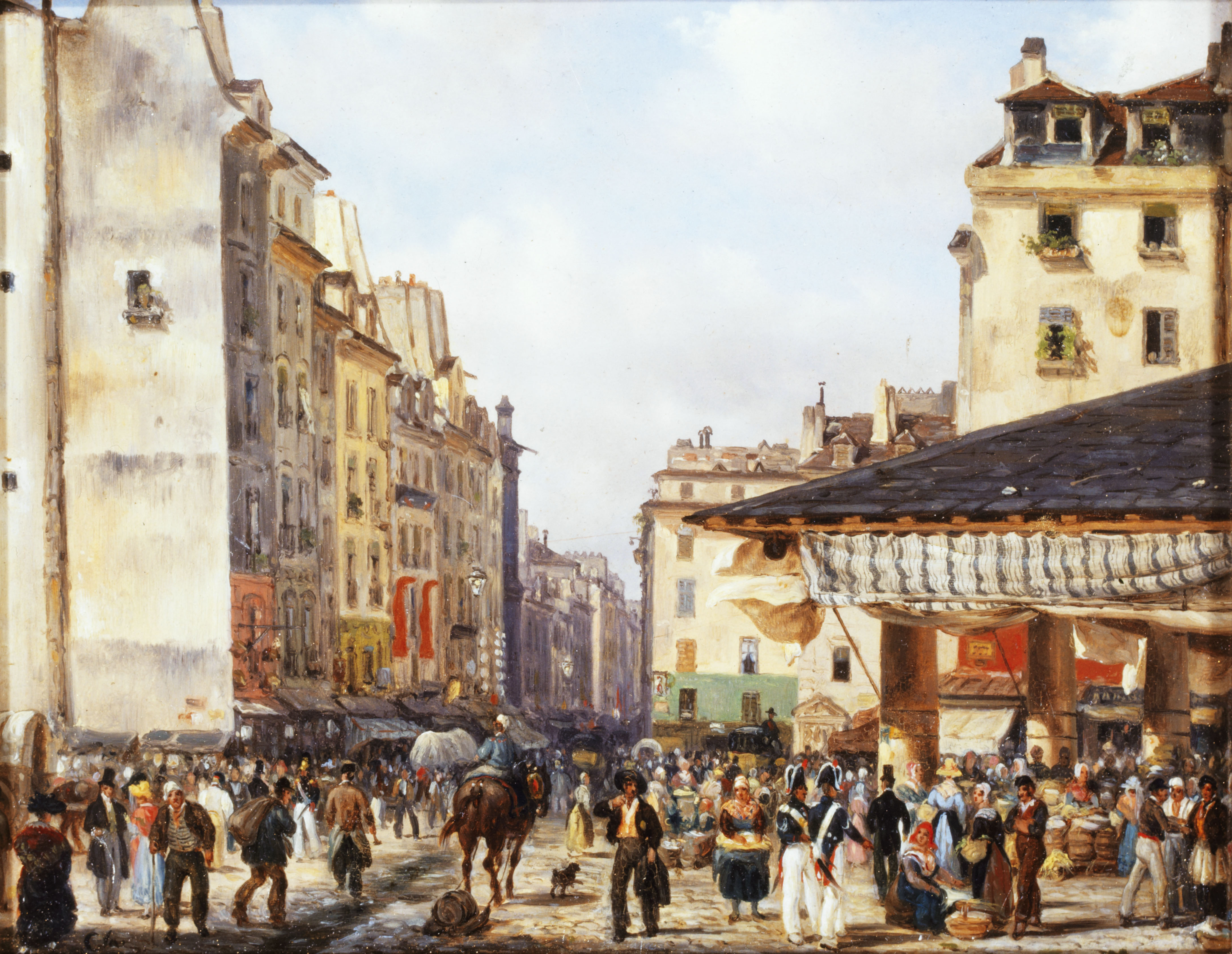 Giuseppe Canella, Les Halles