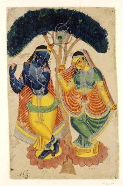 Unknown, Radha and Krishna