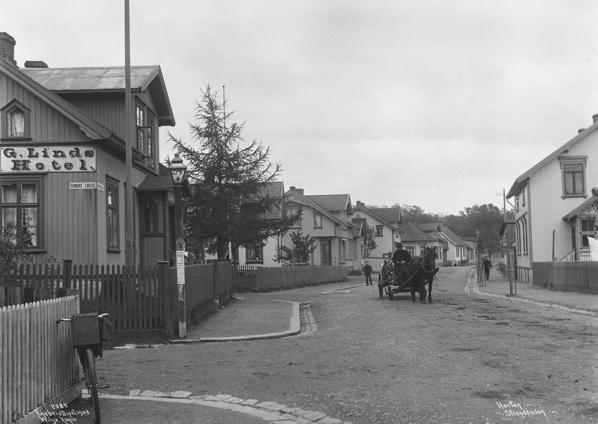 Anders Beer Wilse, Prot: Horten - Strandgaten 4. Oct. 1903