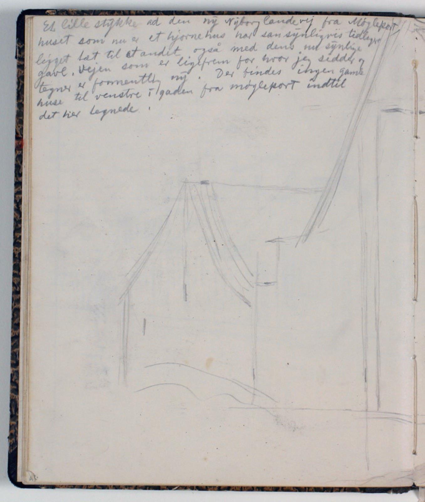 Niels Larsen Stevns, Studier af bygninger. Notater