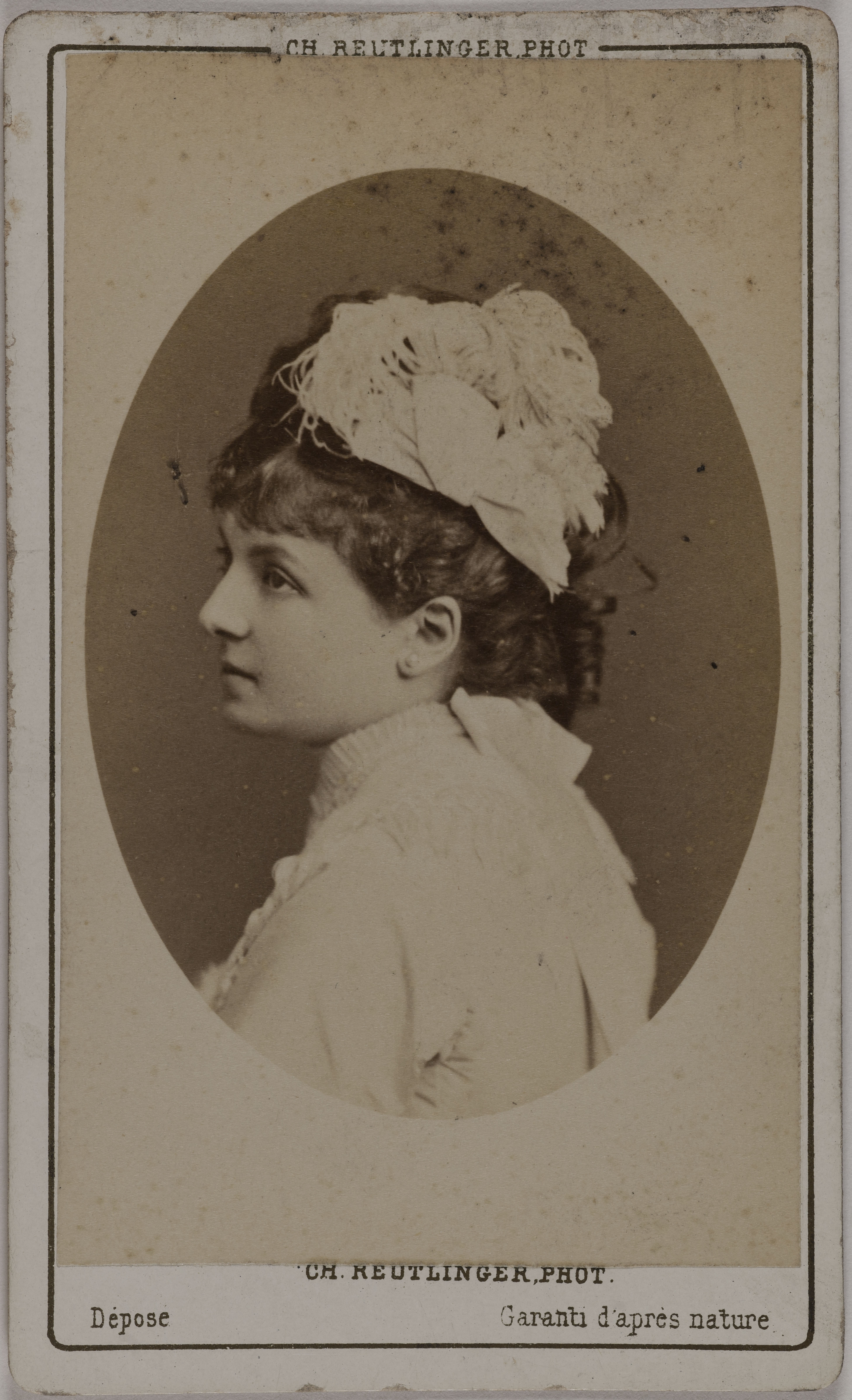 Charles Reutlinger, Portrait d'Antoinette (actrice)