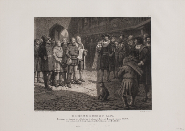 Adolph Kittendorff, Bondedommen 1517
