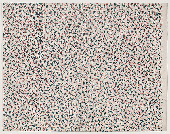 Anonymous, Sheet with overall abstract pattern