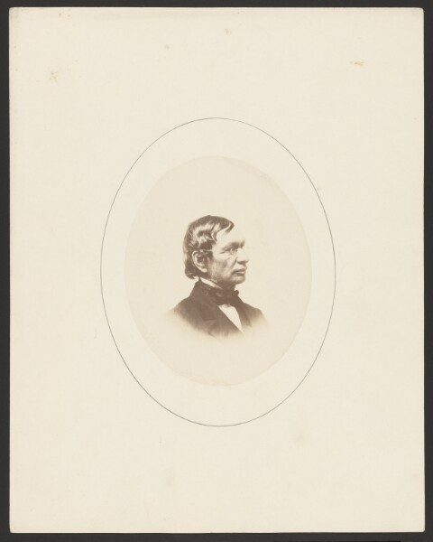 George Kendall Warren, [Portrait of man in glasses]