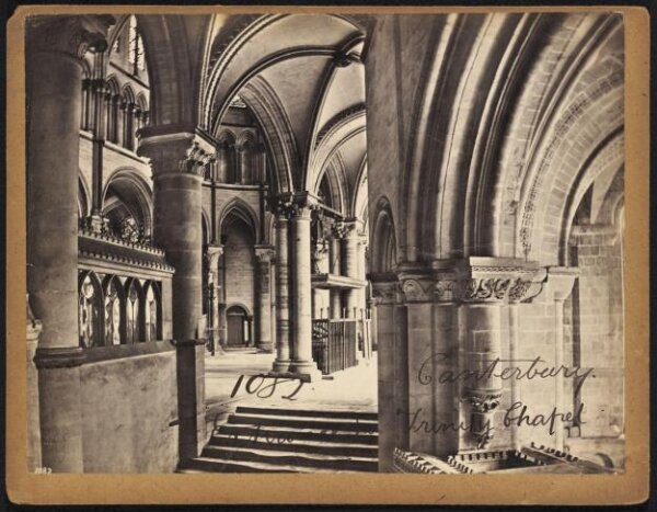 Francis Frith, Canterbury.  Trinity Chapel