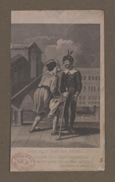 Unknown, Launcelot and his father