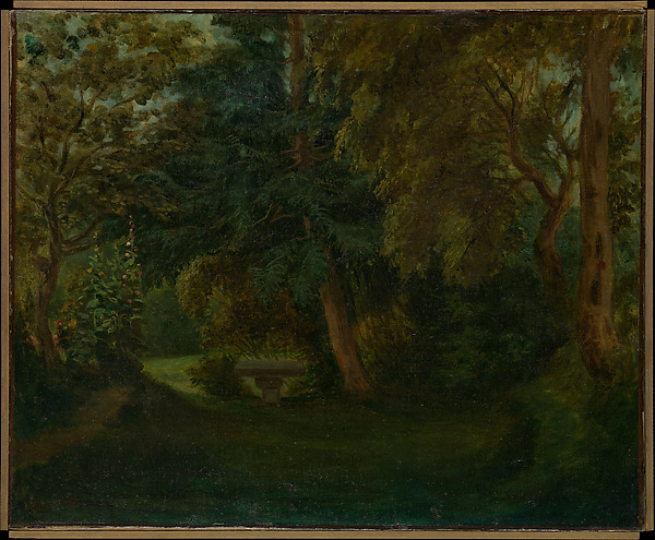 Eugène Delacroix, George Sand's Garden at Nohant