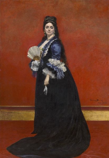 Emile Auguste Carolus-Duran, Countess Rattazzi, née Maria-Laetitia Bonaparte-Wyse