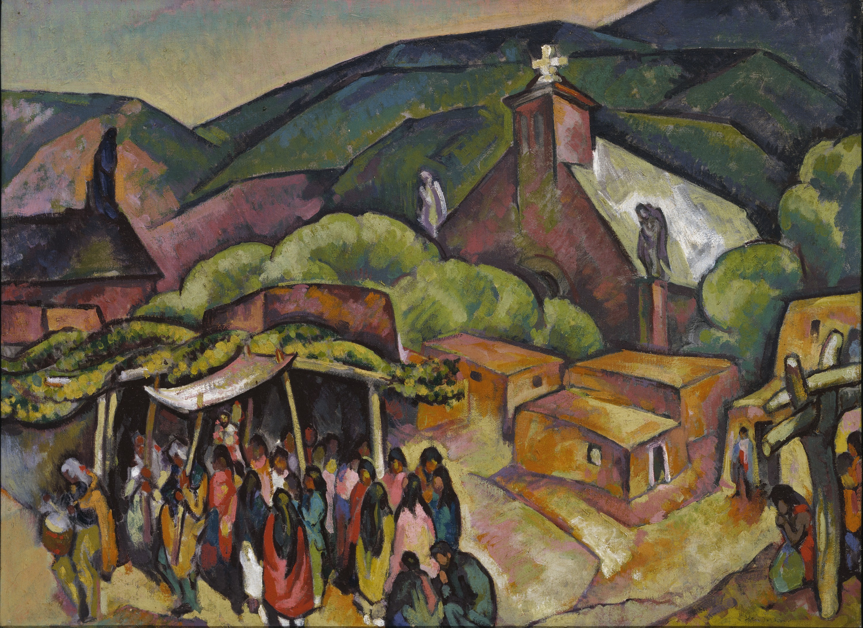 William Penhallow Henderson, Feast Day: San Juan Pueblo