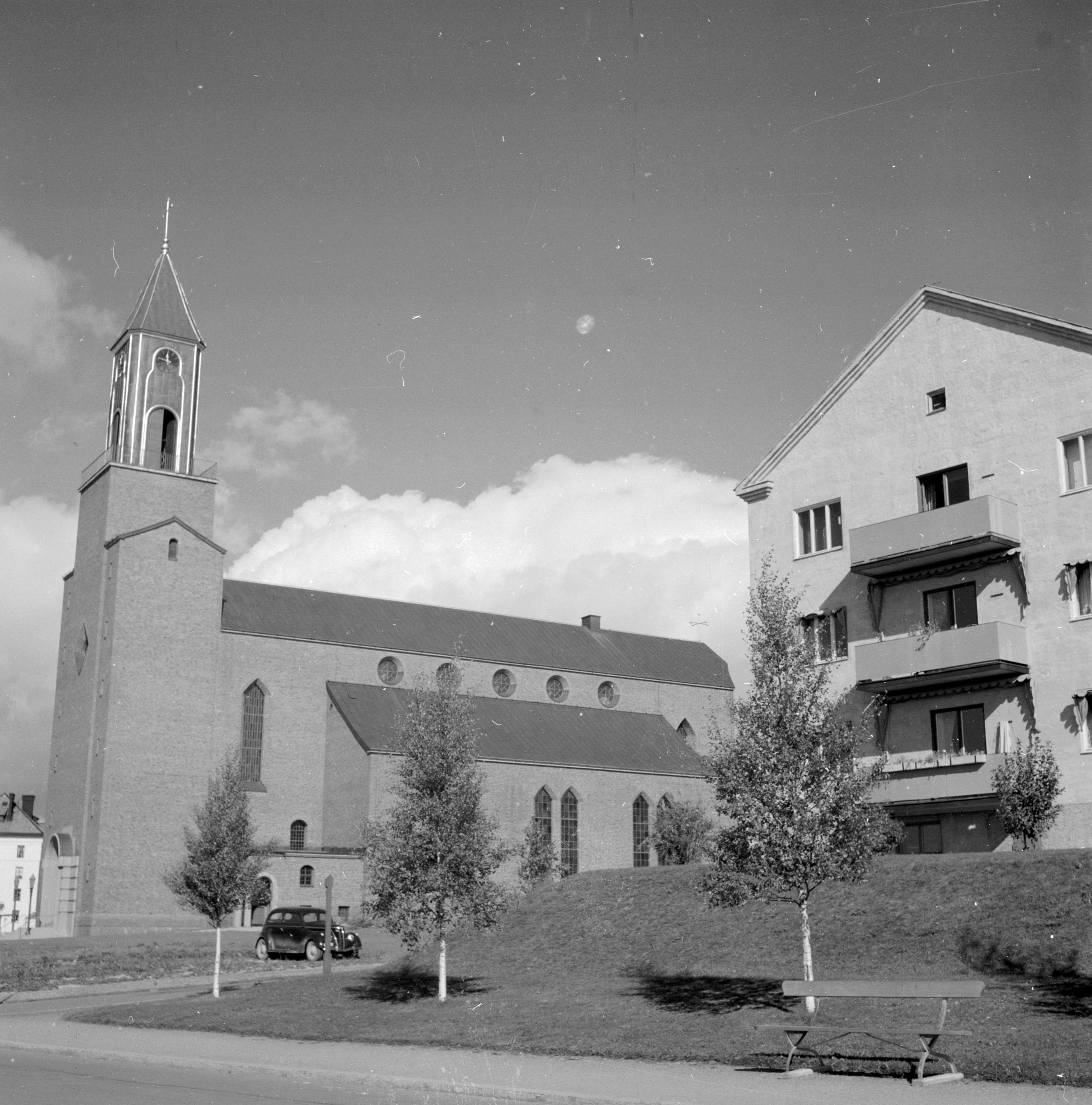 Iwar Anderson, Östersund, Stora kyrkan