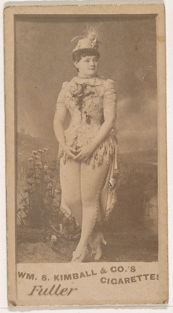 William S. Kimball & Company, Miss Fuller, from the Actresses series (N203) issued by Wm. S. Kimball & Co.