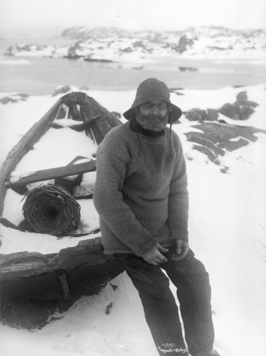 Anders Beer Wilse, Prot: Fiskeren Wilhelm Eikelen 1909
