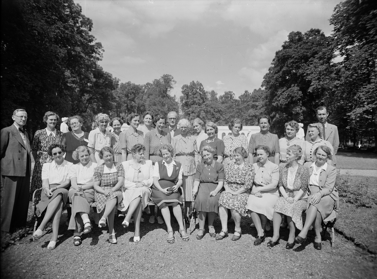 Skötsner-Edhlund, Grupporträtt, Östhammar, Uppland 1930