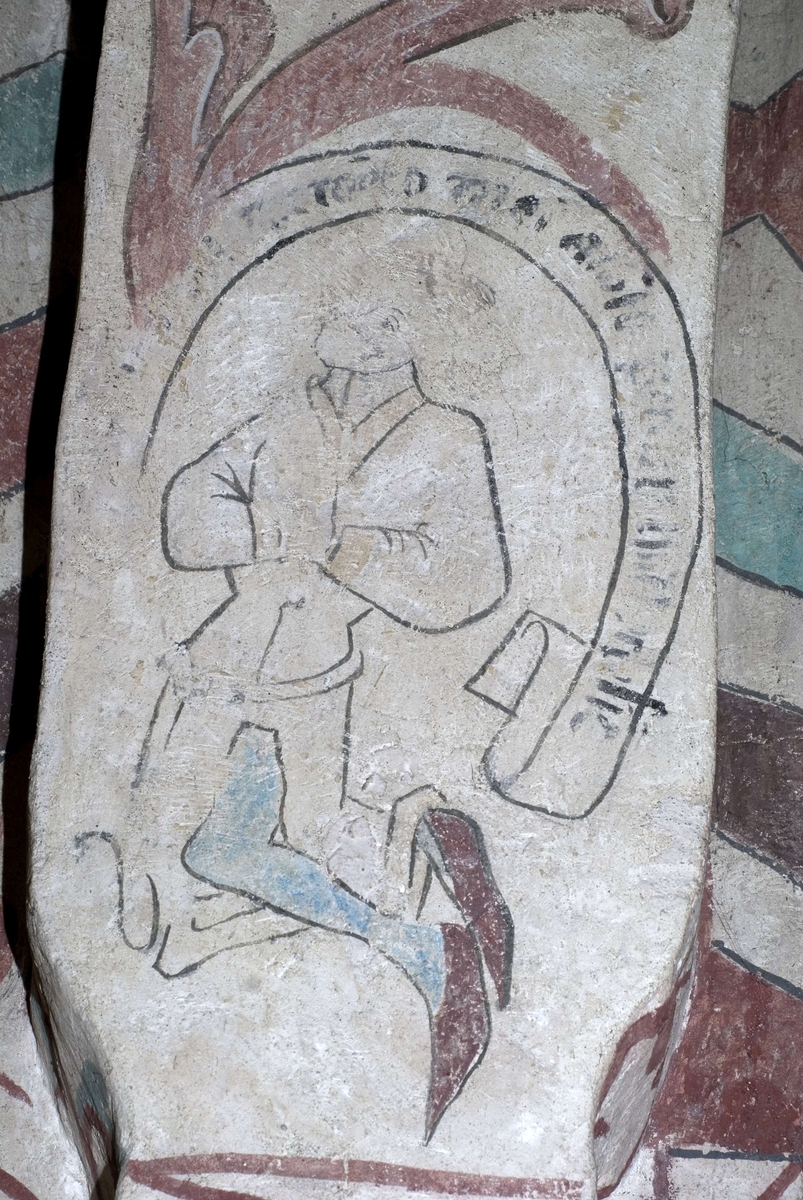 Bengt Backlund, Lime Painting in Lids Church, Södermanland 2009