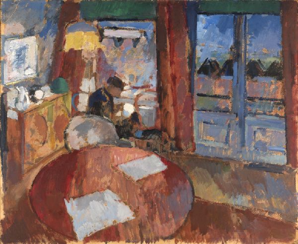 Rik Wouters, Interior with Embroiderer