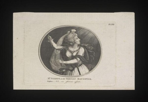unknown, Mrs Siddons in the Grecian Daughter