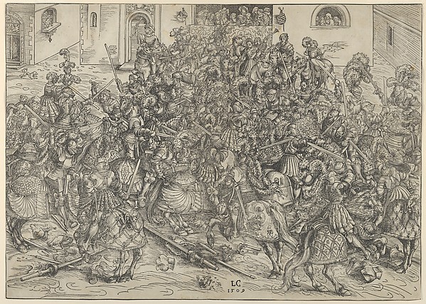 Lucas Cranach the Elder, The Fourth Tournament
