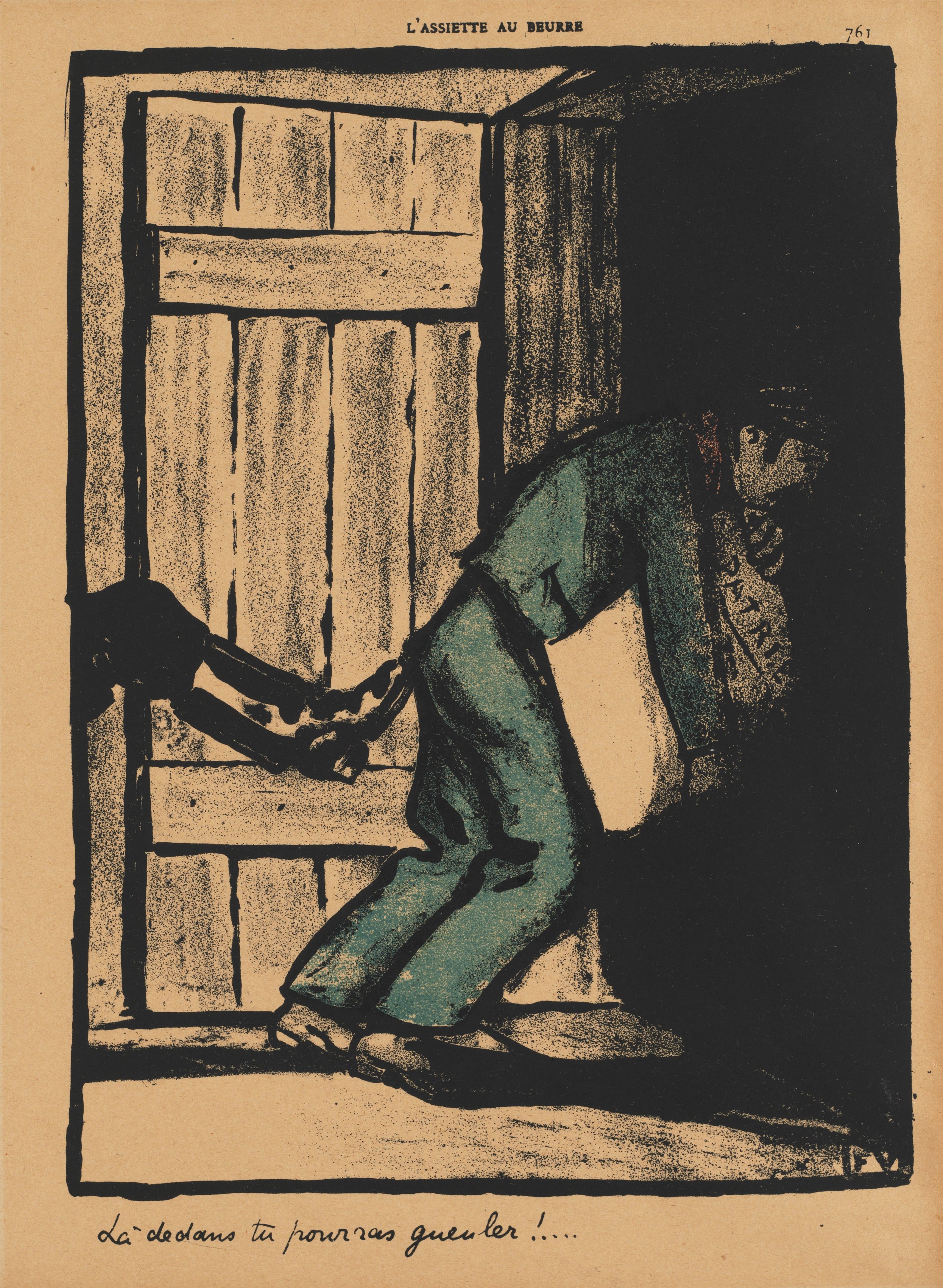 Félix Vallotton, You can bawl...