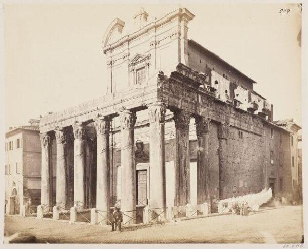 Parker, John Henry, Temple of Antonius and Faustina, A.D. 138.