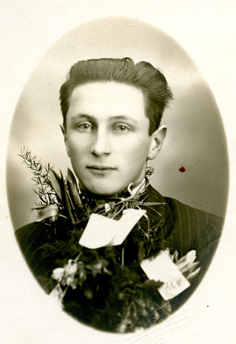 Unknown artist, Porträtt på Georg Sundling.
