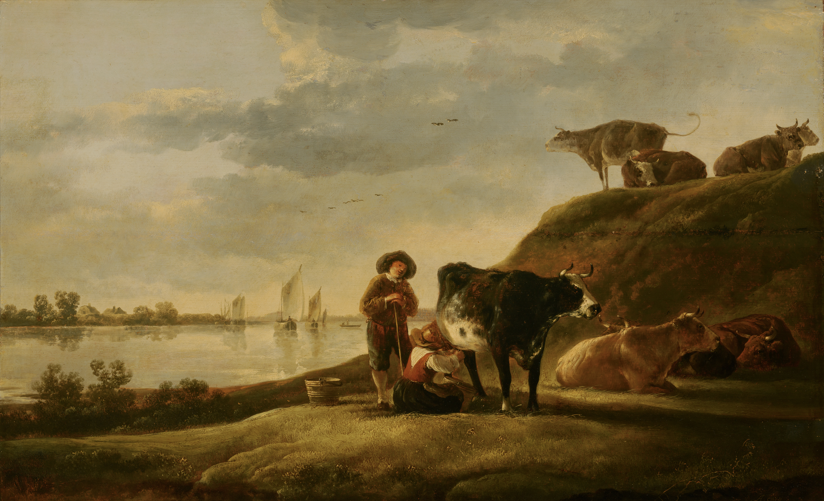 Aelbert Cuyp, Vee bij een rivier