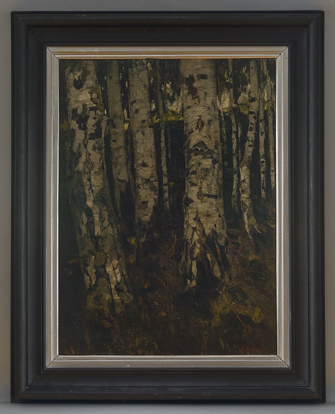 Karl Hagemeister, Am Birkenwald, um 1881