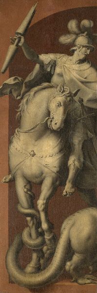 Ambrosius Francken I, Saint George on Horseback