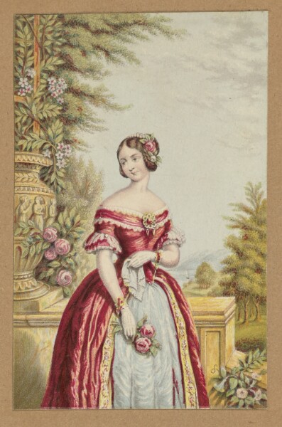 Unknown, [A Lady on the Patio]