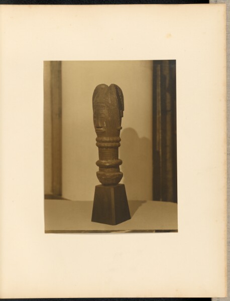 Charles Sheeler, [African Wood Sculpture]