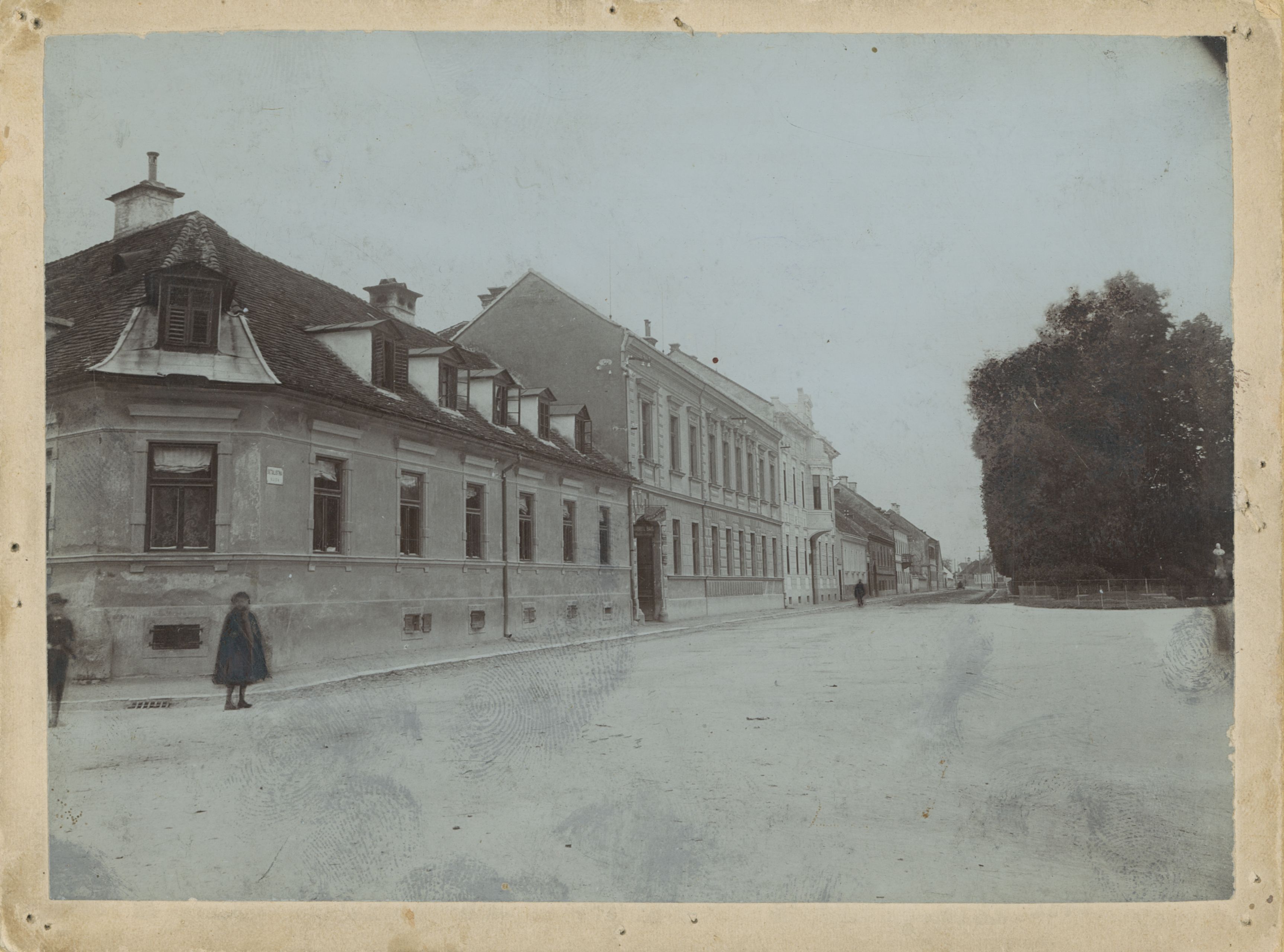 neutvrđen autor, Varaždin - Šetališna ulica