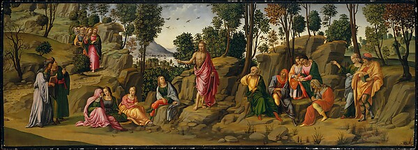 Francesco Granacci, Saint John the Baptist Bearing Witness