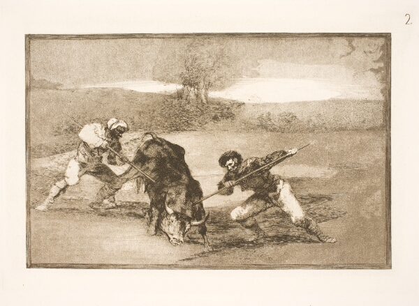 Francisco de Goya, En anden måde at jage på til fods