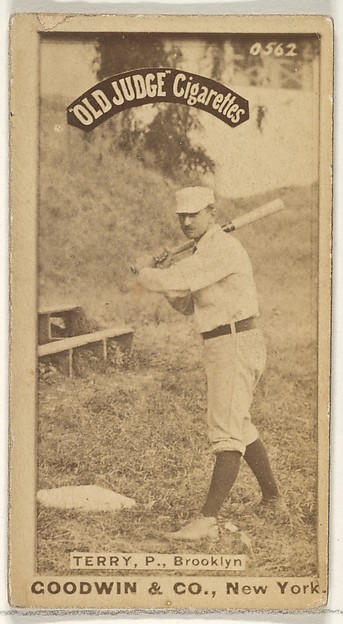 Goodwin & Company, Terry, Pitcher, Brooklyn, from the Old Judge series (N172) for Old Judge Cigarettes