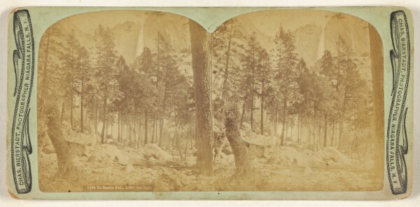 Charles Bierstadt, Yo Semite Falls, 2,600 feet high.