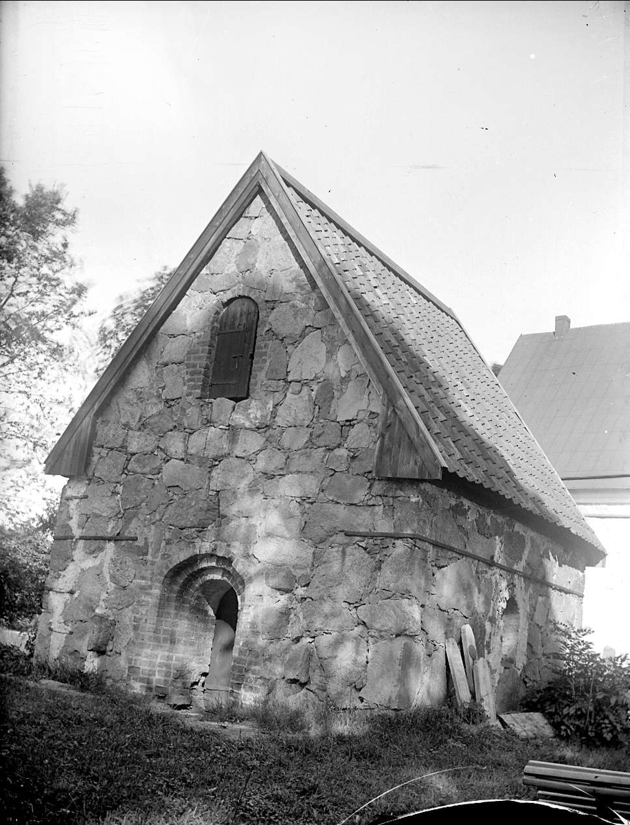 August Fredrik Schagerström, Lillkyrkan vid Uppsala-Näs kyrka, Uppsala-Näs socken, Uppland september 1915