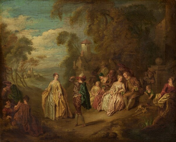 after Jean-Baptiste Joseph Pater, Fête Champêtre
