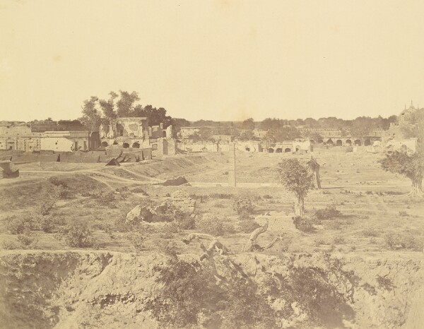 Felice Beato, [Position of the Custom House Battery]