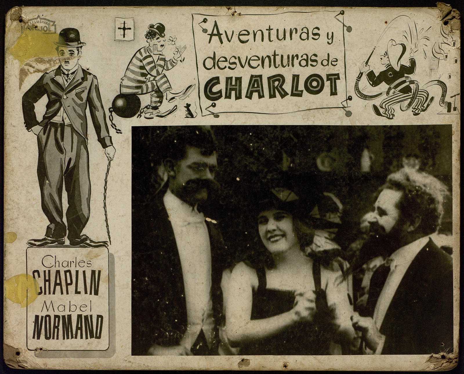 Desconegut, Aventuras y desventuras de Charlot