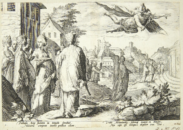 Hendrick Goltzius, Merkur forelsker sig i Herse