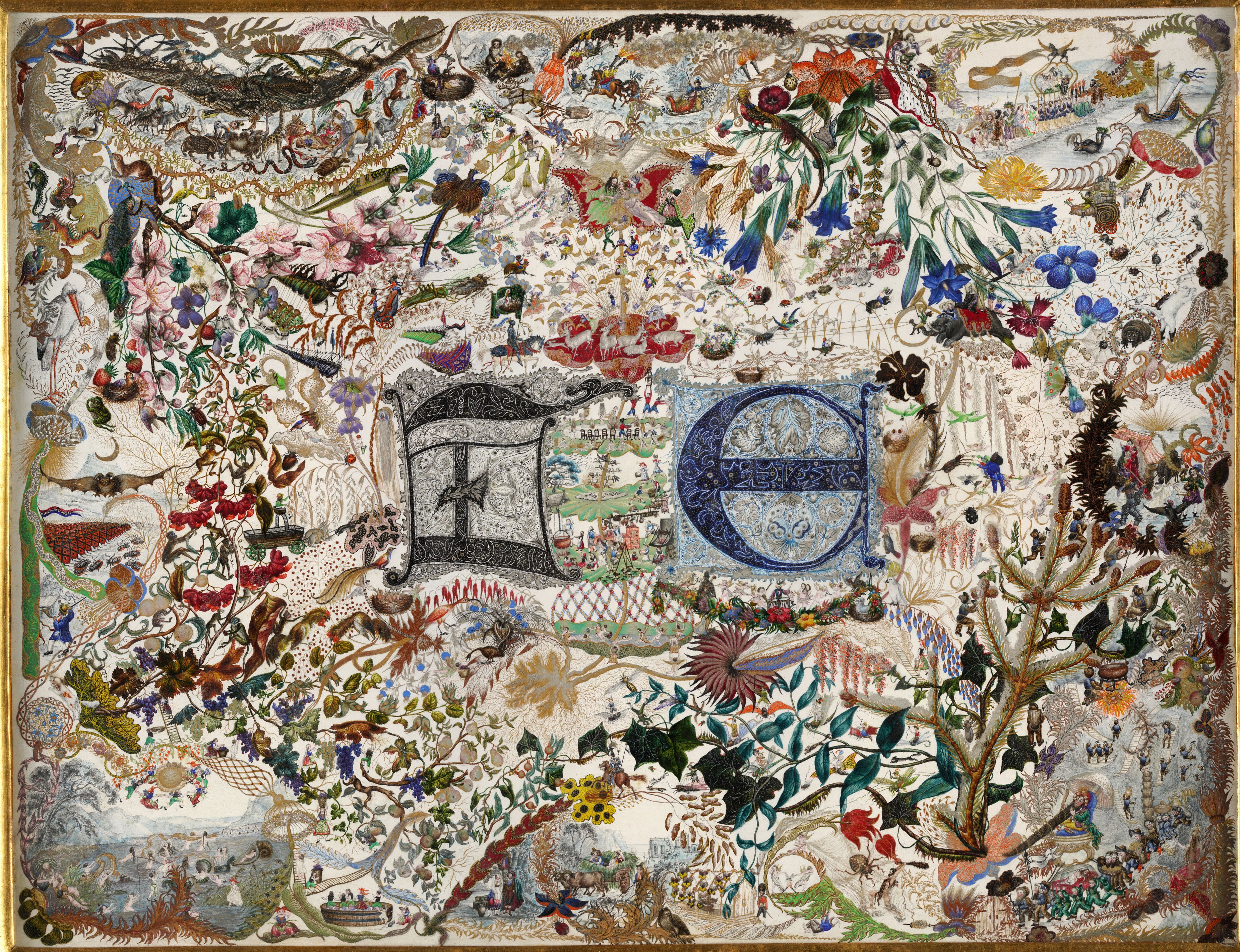Armgart von Arnim, Oberon und Titanias Feenhuldigung [Huldigungsarabeske für König Friedrich Wilhelm IV. und seine Frau Elisabeth]