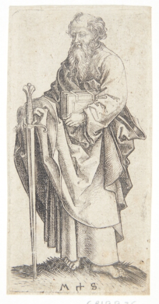 Martin Schongauer, Apostlen Paulus