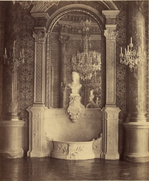 Charles Marville, [Interior of a Palace, probably the Hotel de Ville, Paris]