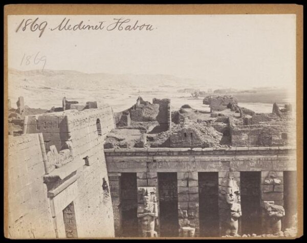 Francis Frith, Medinet Habou