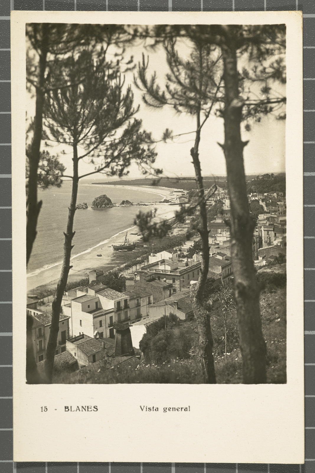Desconegut, 15 - Blanes. Vista general
