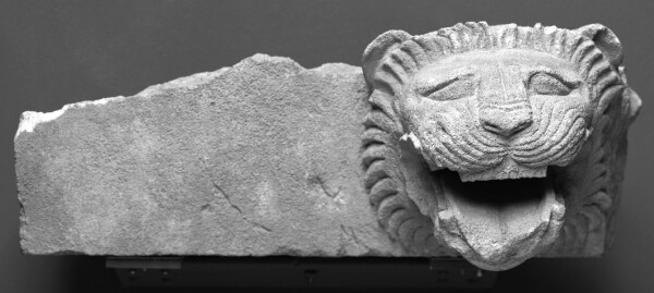 Unknown, Sima Block with Lionhead Spout