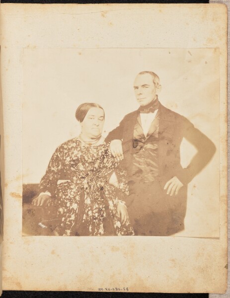 Jakob Höflinger, [Portrait of a man and woman]