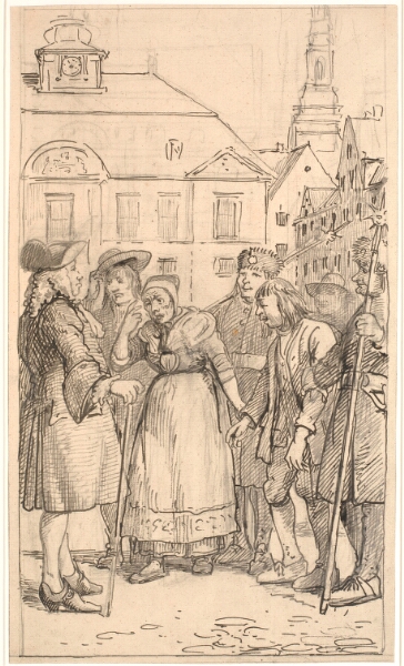 Wilhelm Marstrand, Slutningsscenen af Den pantsatte bondedreng