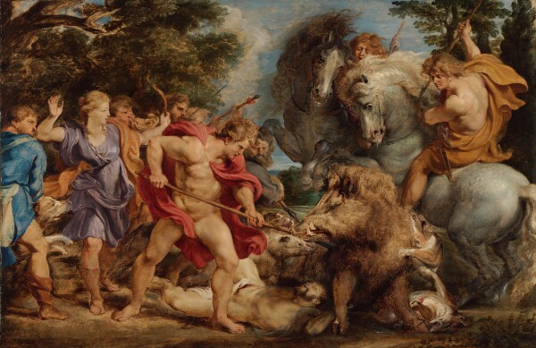 Peter Paul Rubens, The Calydonian Boar Hunt