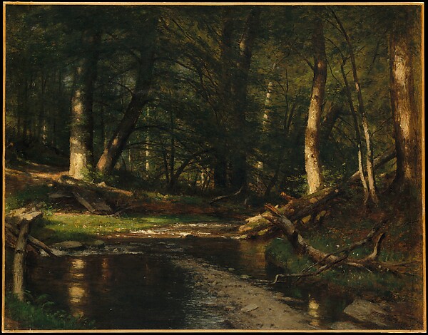 Worthington Whittredge, The Brook in the Woods